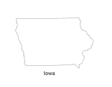 Iowa State Map
