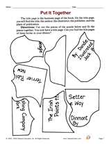Put It Together: Title Pages