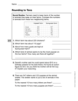 Rounding to Tens (Gr. 3)