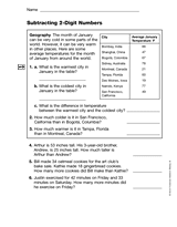 Subtracting Two-Digit Numbers (Gr. 3)