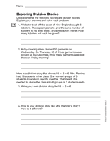 Exploring Division Stories (Gr. 3)
