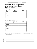 Science Skill: Collecting and Interpreting Data