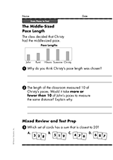 The Middle-Sized Pace Length
